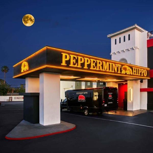 Peppermint Hippo on Las Vegas Blvd, is a driver-friendly club that offers 24/7 payout. The club offers hookah and over 100 dancers nightly for your guests.