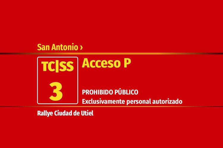 Tramo 3 &nbsp;›&nbsp; San Antonio | Acceso P