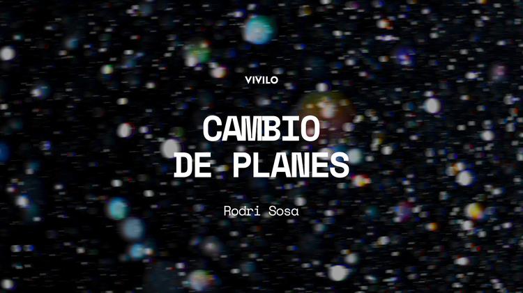 CAMBIO DE PLANES