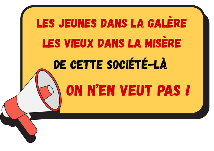 Flins : Les jeunes dans la galère, les vieux dans la misère, de cette société là on n'en veut pas !