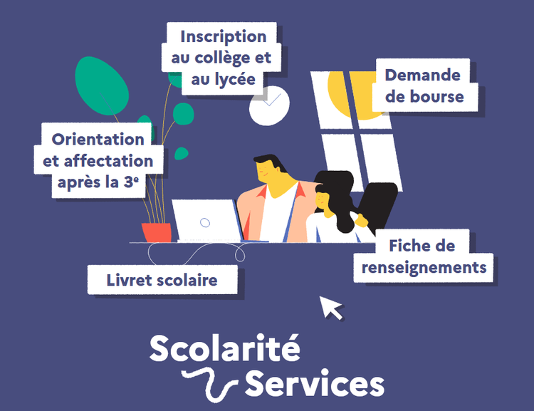 Scolarité services : une offre globale de services et démarches en ligne à faire connaître aux parents