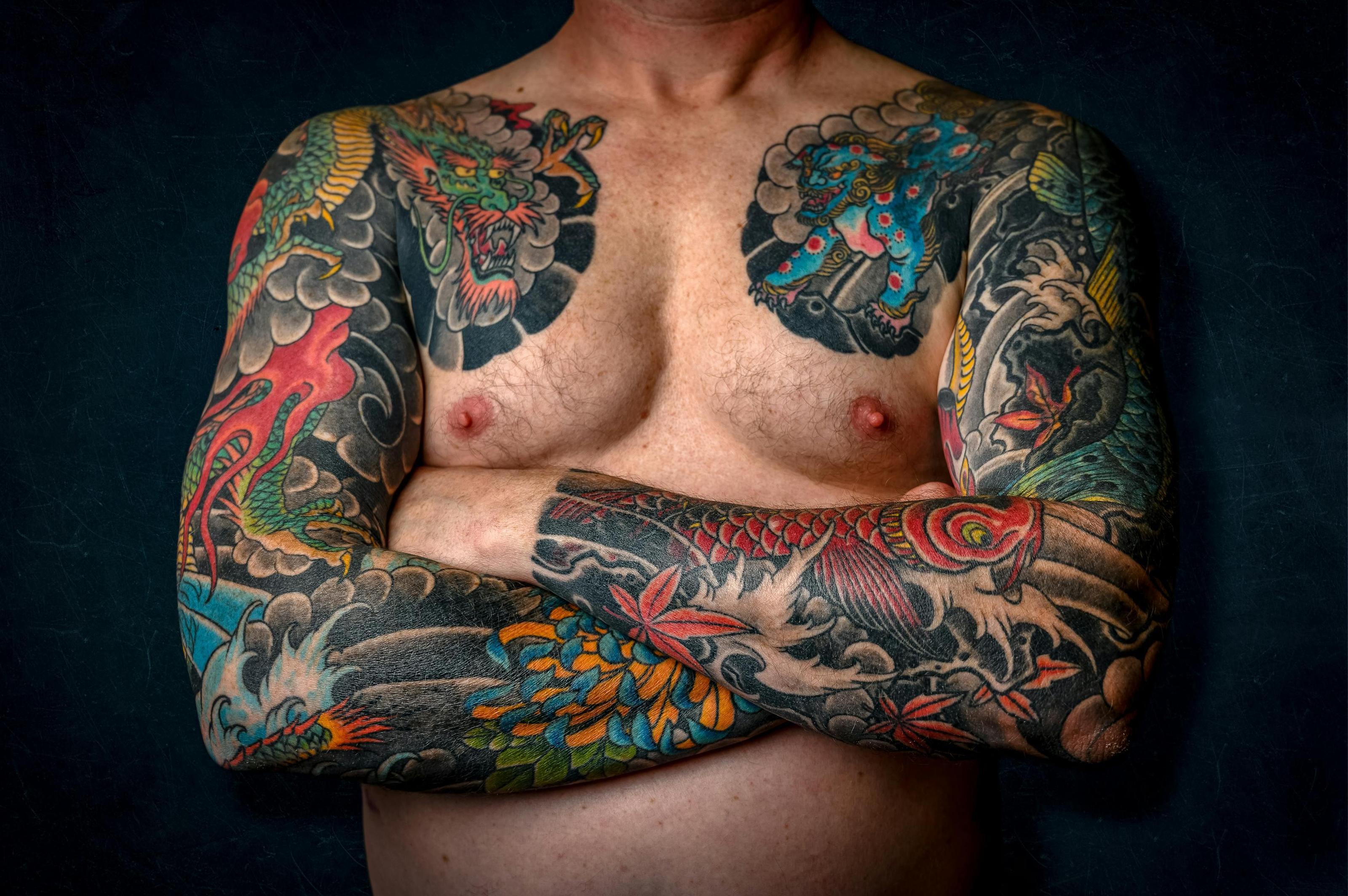 How much skin graffiti does one body need?
