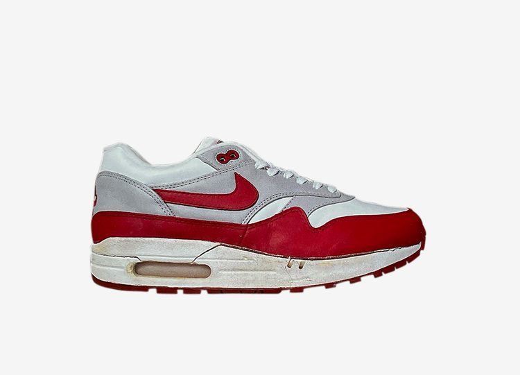 NIKE Air Max 1 Leather Varsity Red