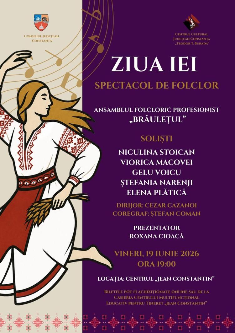 ZIUA IEI: Spectacol de folclor