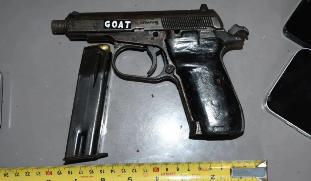 Two arrested after gun, ammo and silencer seized in Dublin