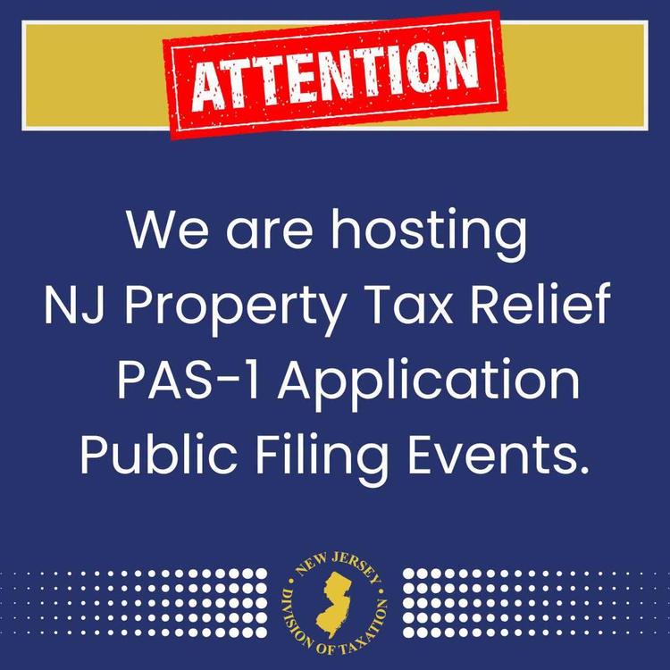 NJ PROPERTY TAX RELIEF APPLICATION