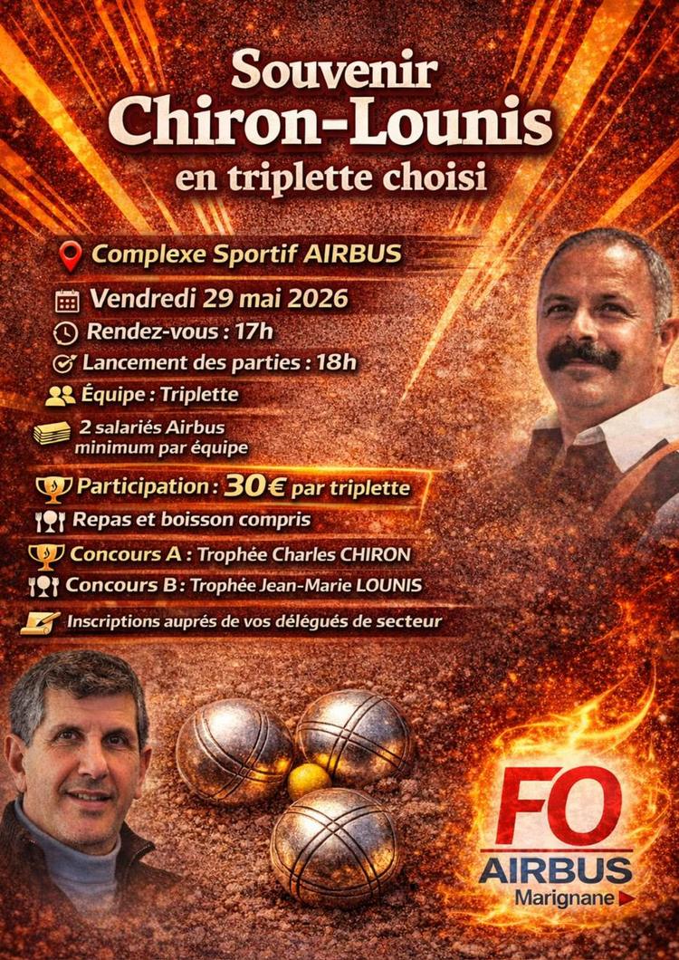 Tournoi de Pétanque FO 2026