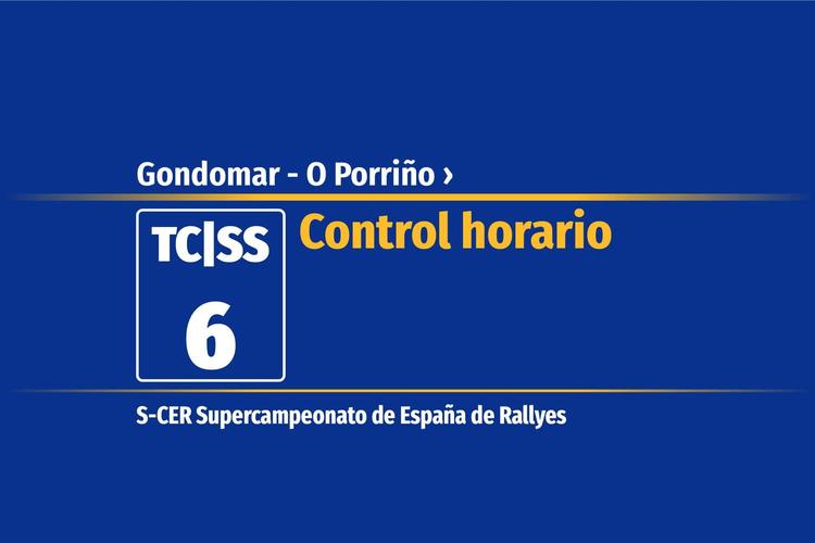 Tramo 6 &nbsp;›&nbsp; Gondomar - O Porriño | Control horario