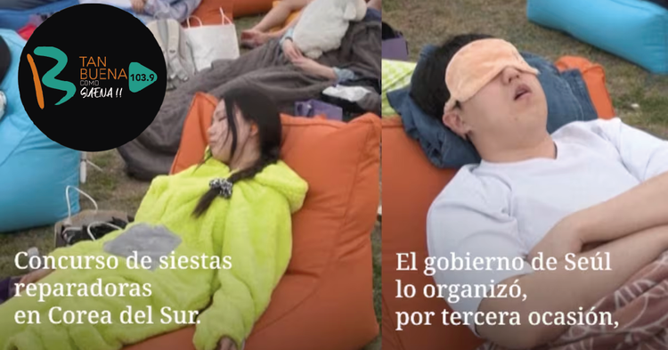 Así son los concursos de siestas en Corea del Sur