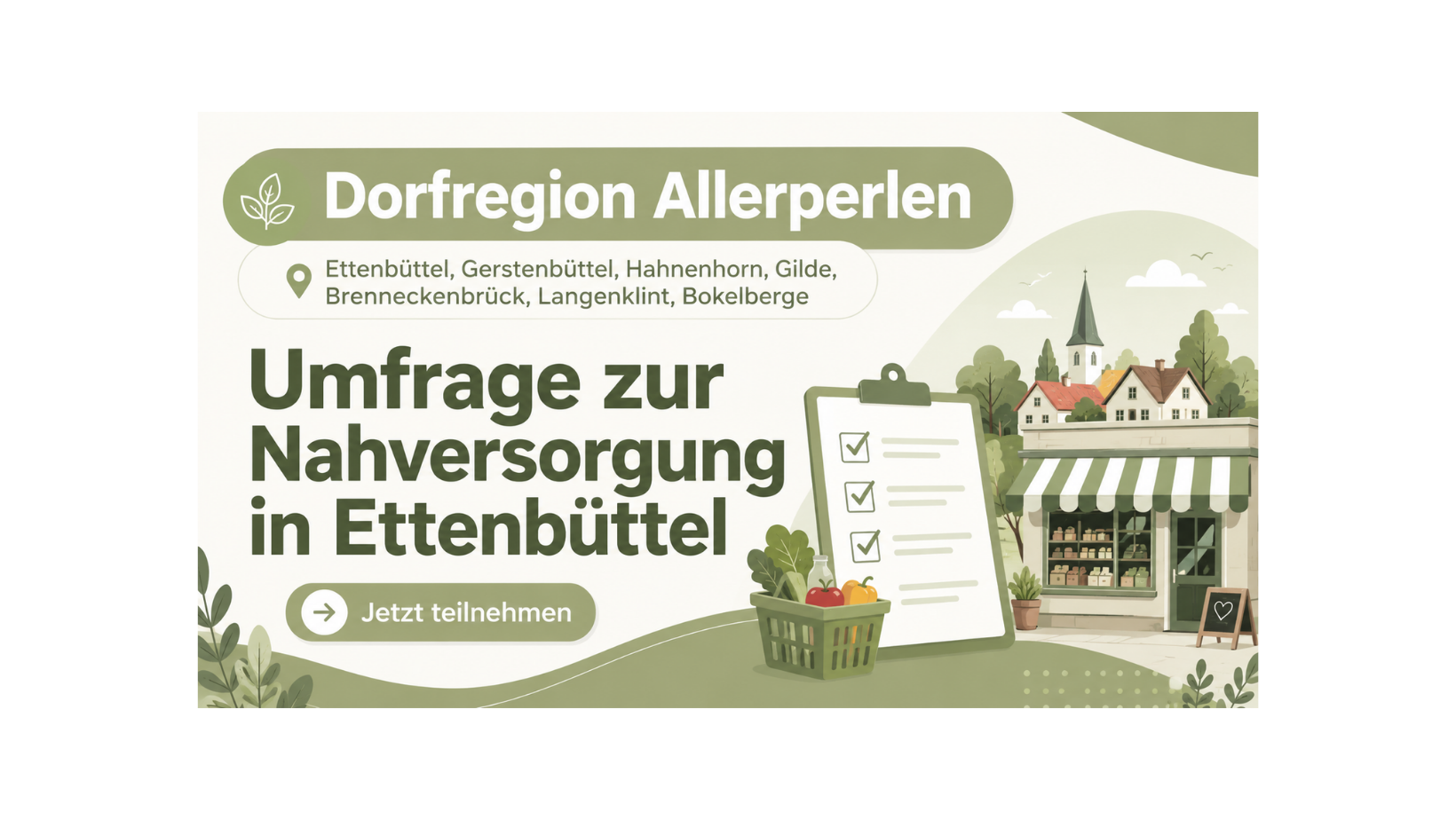 Dorfregion Allerperlen  - Umfrage zur Nahversorgung