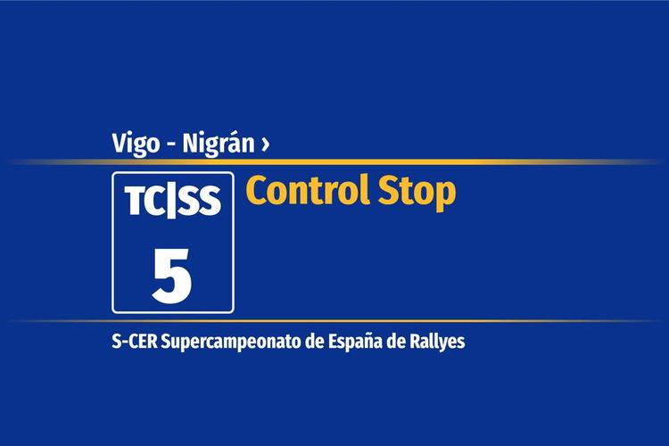 Tramo 5 &nbsp;›&nbsp; Vigo - Nigrán | Control Stop