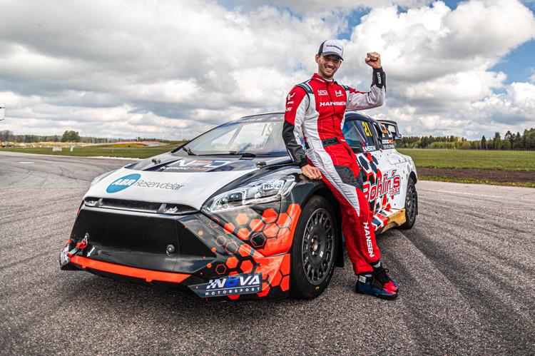 RallyX: Timmy Hansen cherche ses marques à Tierp