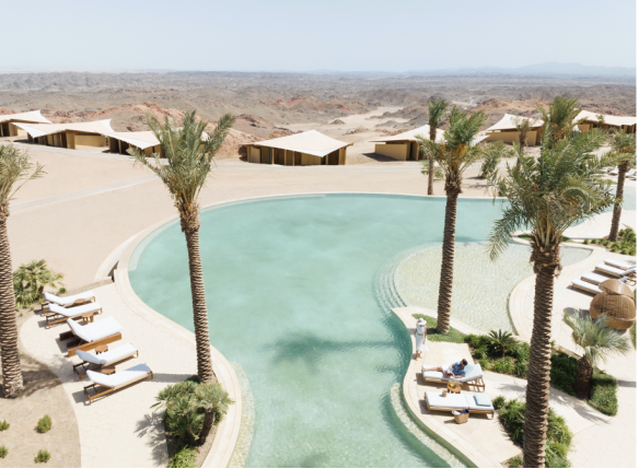 Les plus belles piscines de The Red Sea : Six Senses Southern Dunes, oasis de sérénité au cœur des dunes