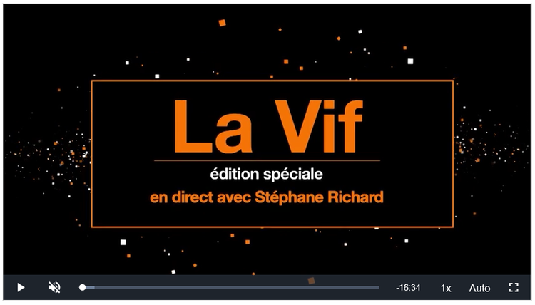 Notre synthèse de la Vif Stéphane Richard du 7 mai 2020  FIV #FIV 