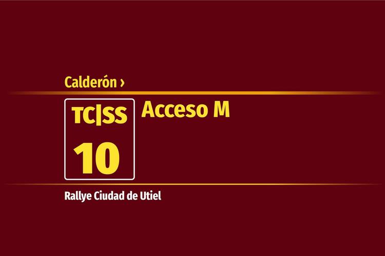 Tramo 10 &nbsp;›&nbsp; Calderón | Acceso M