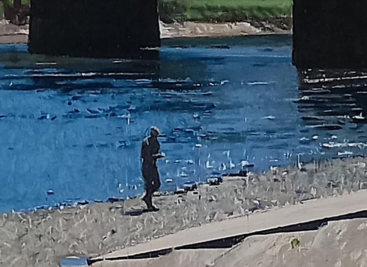 Irish-heritage artist Anthony Nesbit explores life along the Thames