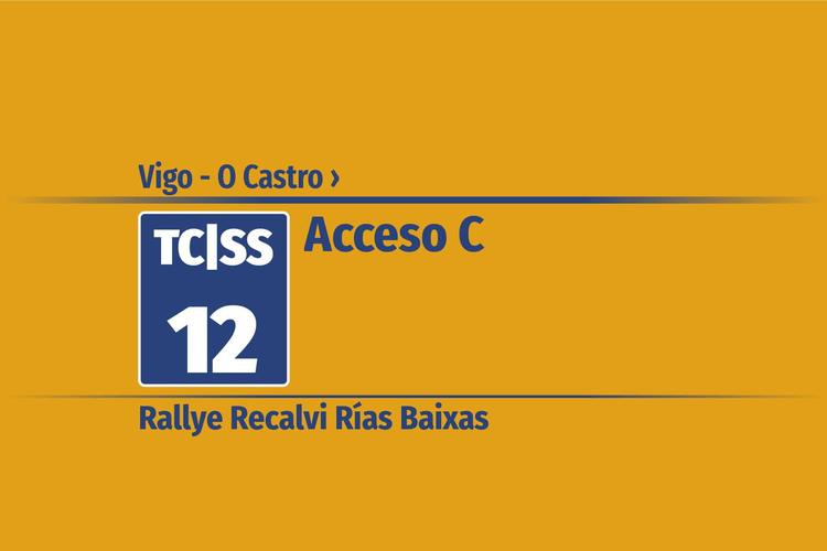 Tramo 12 &nbsp;›&nbsp; Vigo - O Castro | Acceso C