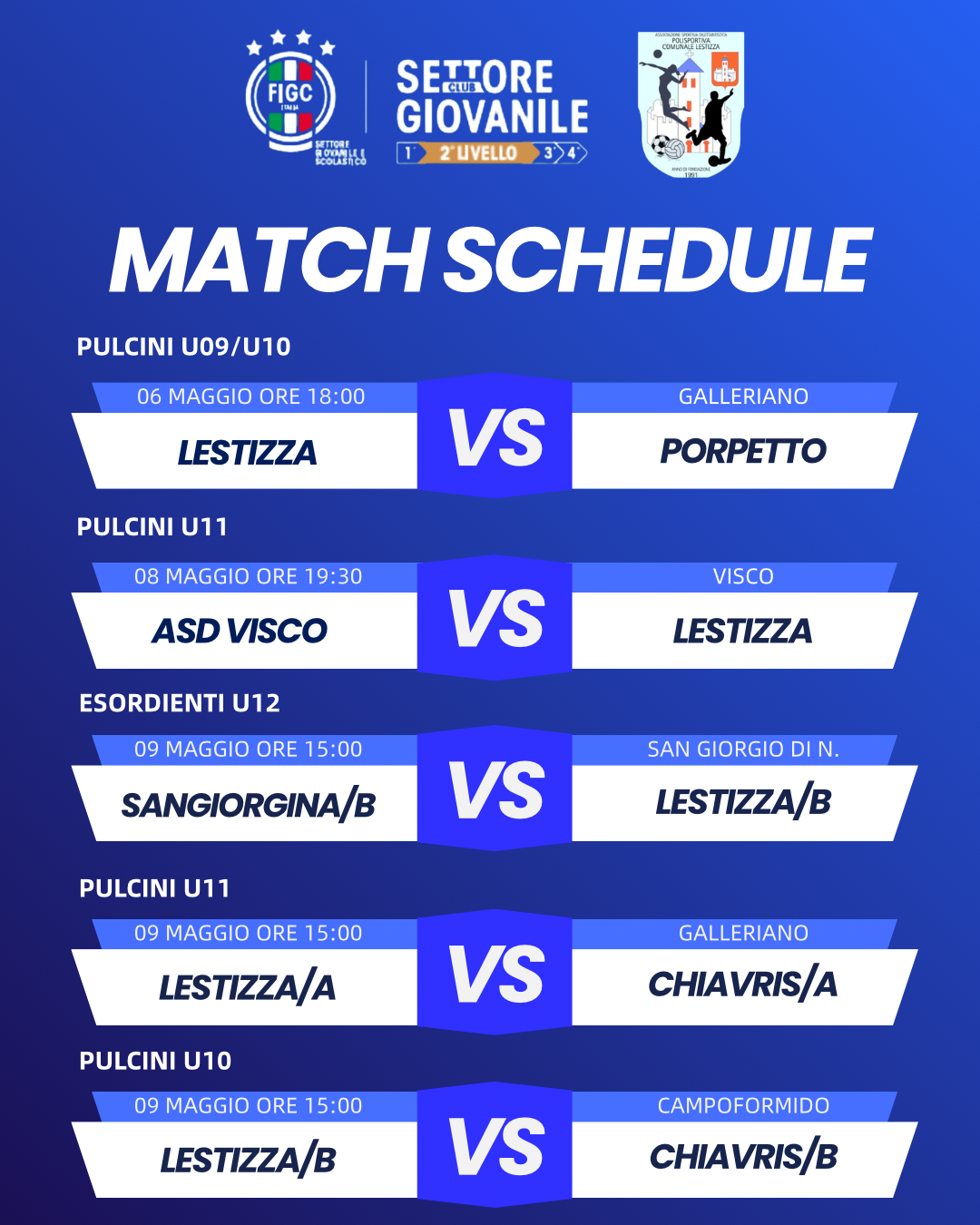 Calendario Settimanale 