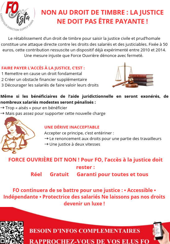 NON au droit du timbre