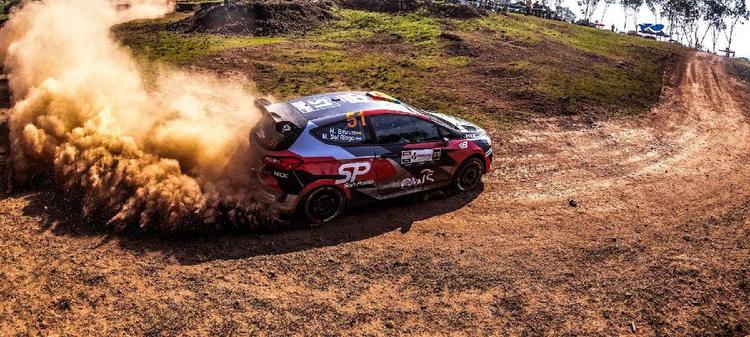 Nataniel Bruun logra su primera victoria en el WRC3 en el Rally de Paraguay con más de 15 minutos de ventaja