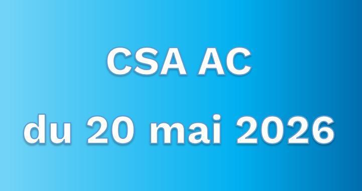 Compte-rendu du CSA de l'Administration Centrale du 20 mai 2026