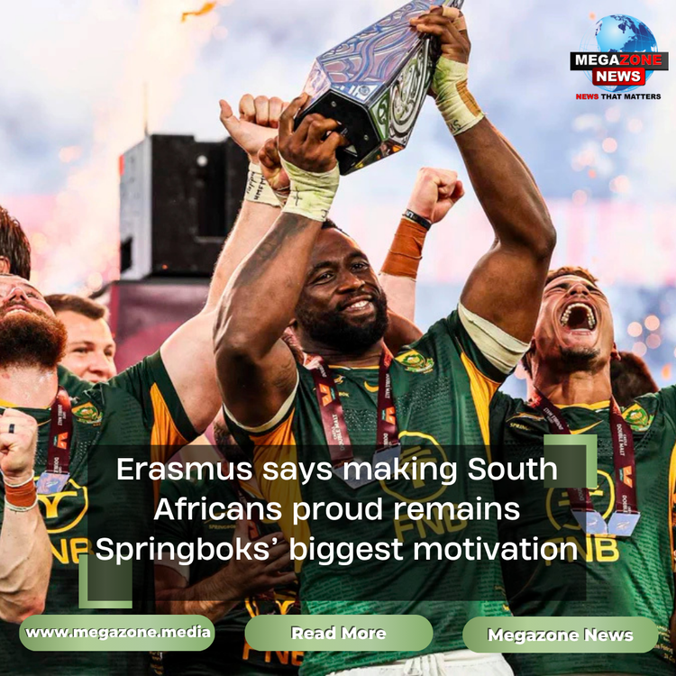 Erasmus says making South Africans proud remains Springboks’ biggest motivation