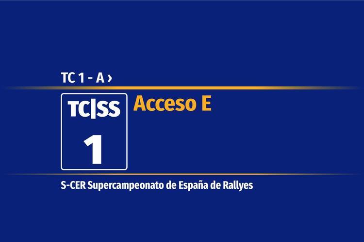 Tramo 1 &nbsp;›&nbsp; TC 1 - A | Acceso E