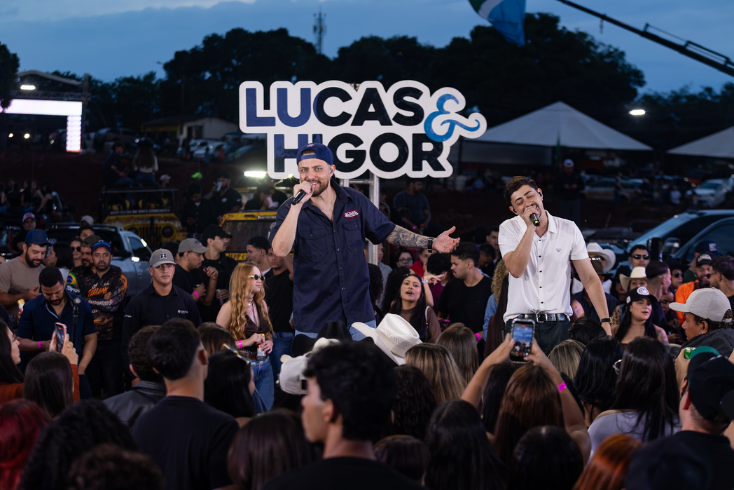 Após sucesso de "Flash", Lucas & Higor gravam "Explodiuu BB no MS" com 17 inéditas em Mato Grosso do Sul