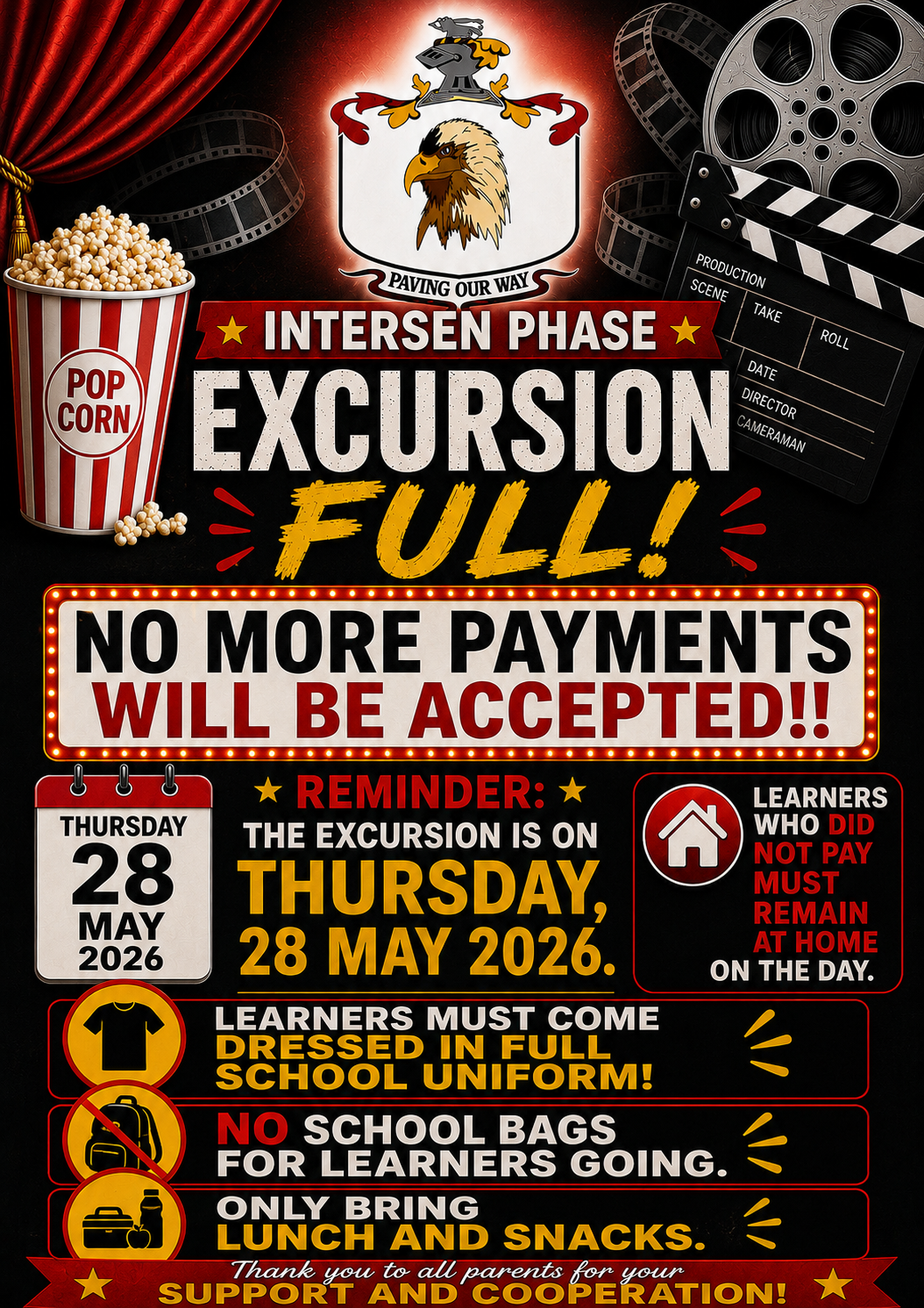 Intersen Excursion Notice!