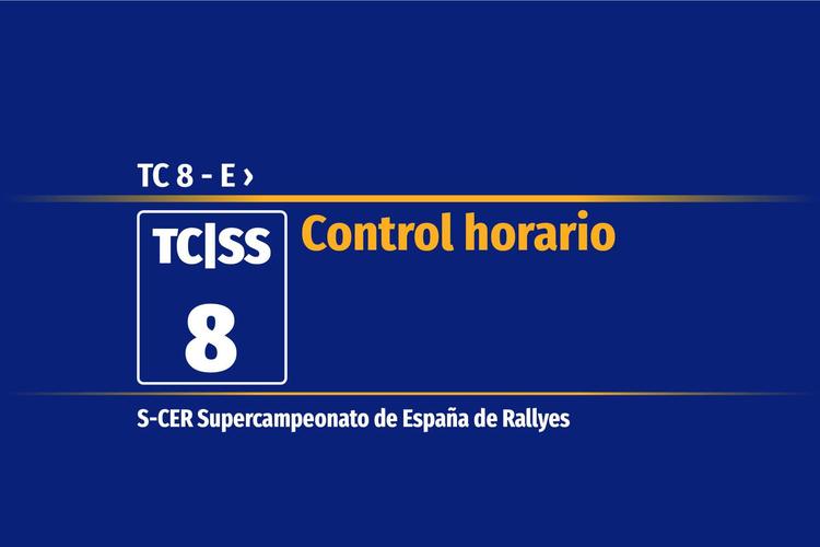 Tramo 8 &nbsp;›&nbsp; TC 8 - E | Control horario | ZE