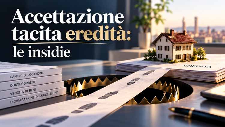 Accettazione tacita dell’eredità: le insidie.