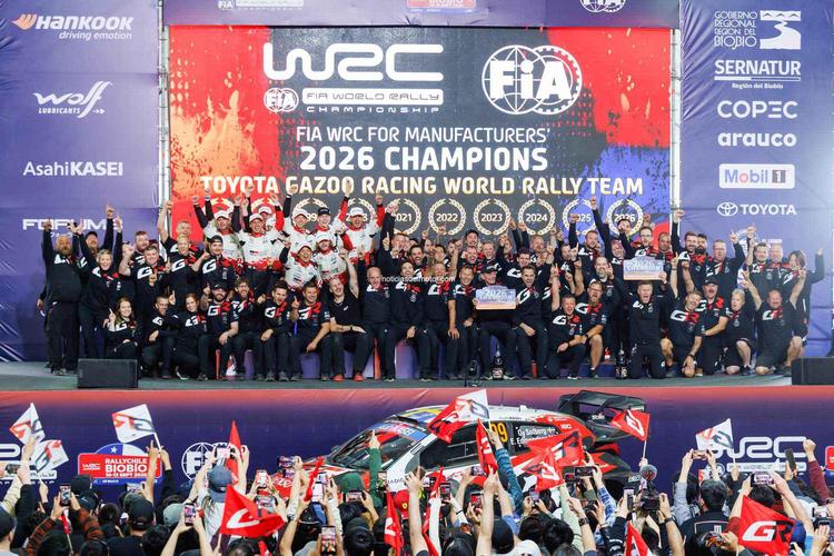 TGR-WRT CONSIGUE EL CAMPEONATO DE MARCAS POR DÉCIMA VEZ EN EL RALLY DE CHILE CON DOBLETE PARA SOLBERG Y OGIER