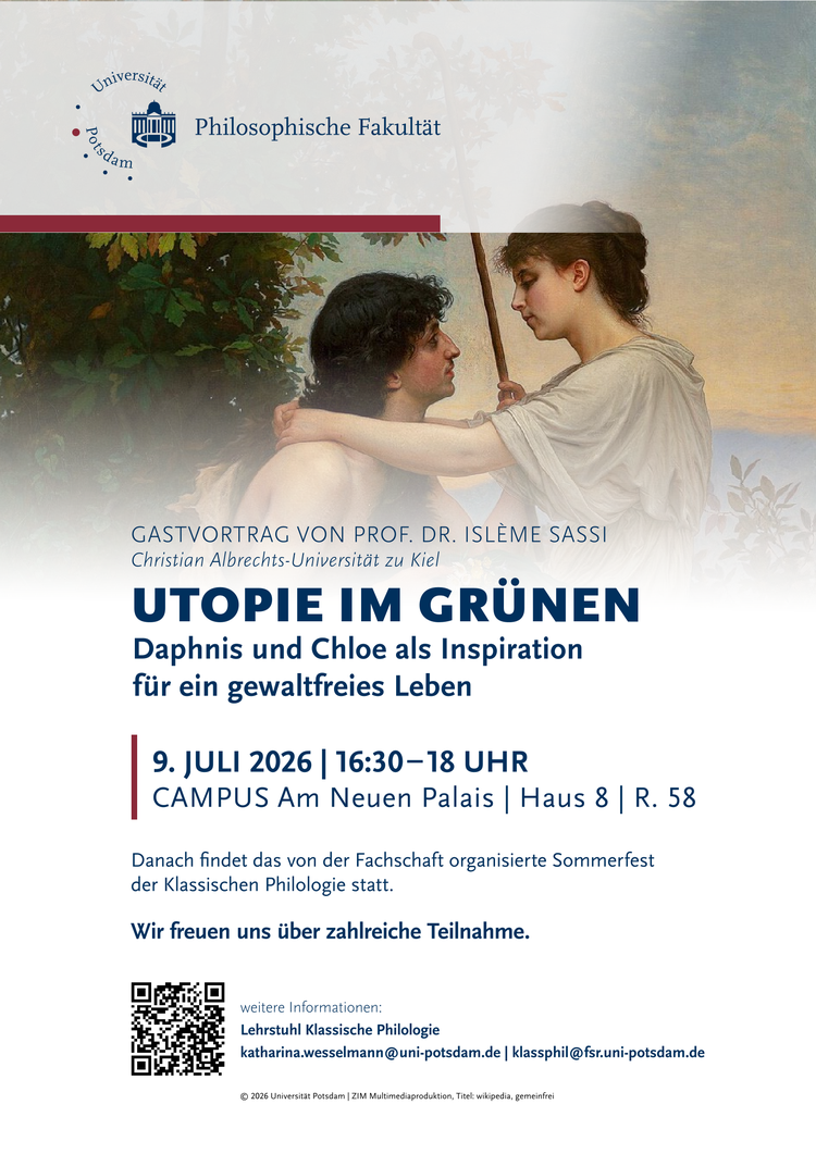 Utopie im Grünen. Daphnis und Chloe als Inspiration für ein gewaltfreies Leben