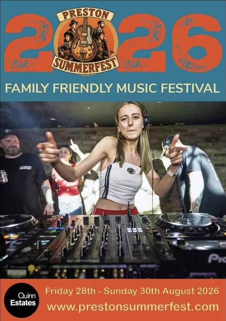 29-30TH AUGUST PRESTON SUMMER FEST 