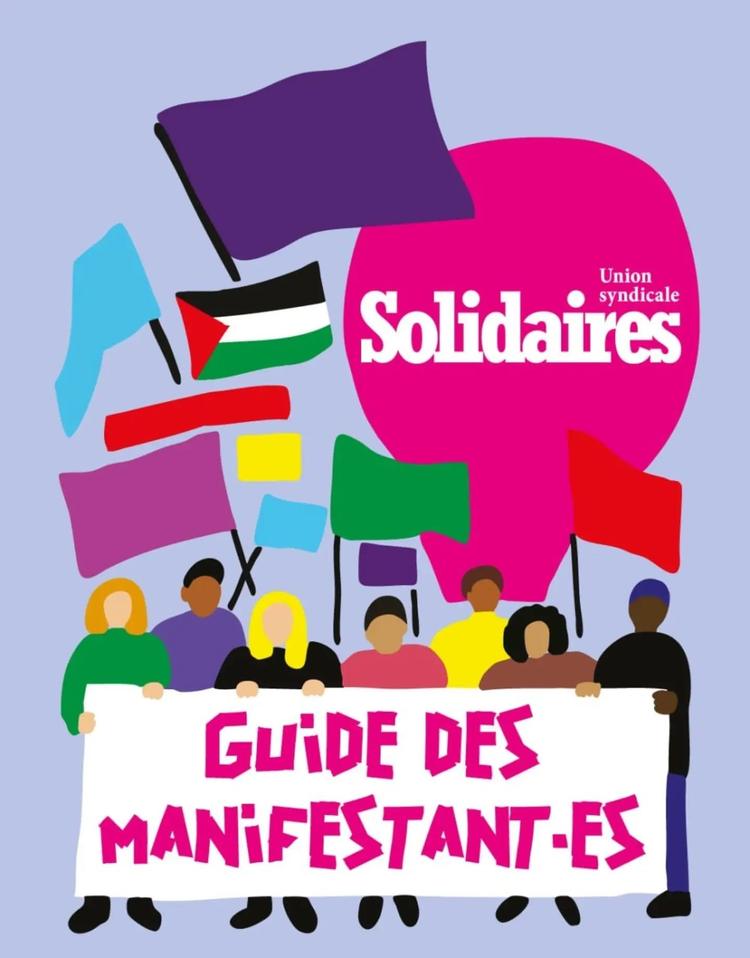 Télécharger le guide des manifestants de SOLIDAIRES !