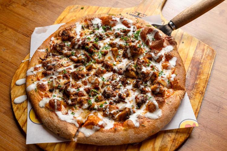 The Buffalo chicken pie