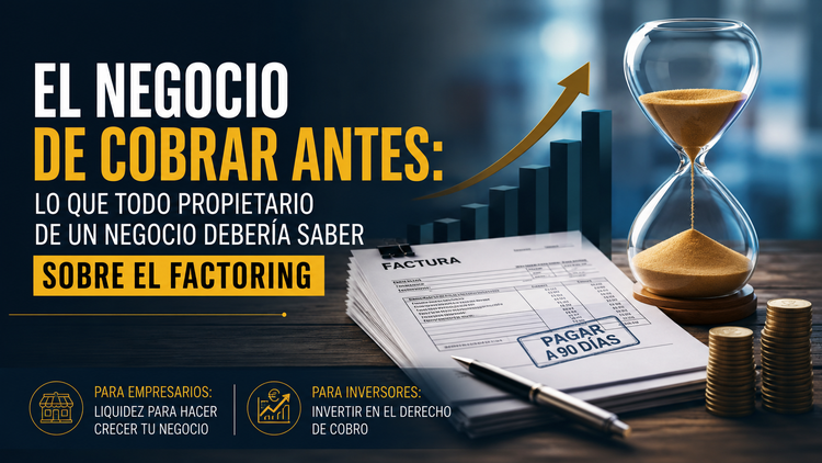 El negocio de cobrar antes: lo que todo propietario de un negocio debería saber sobre el factoring