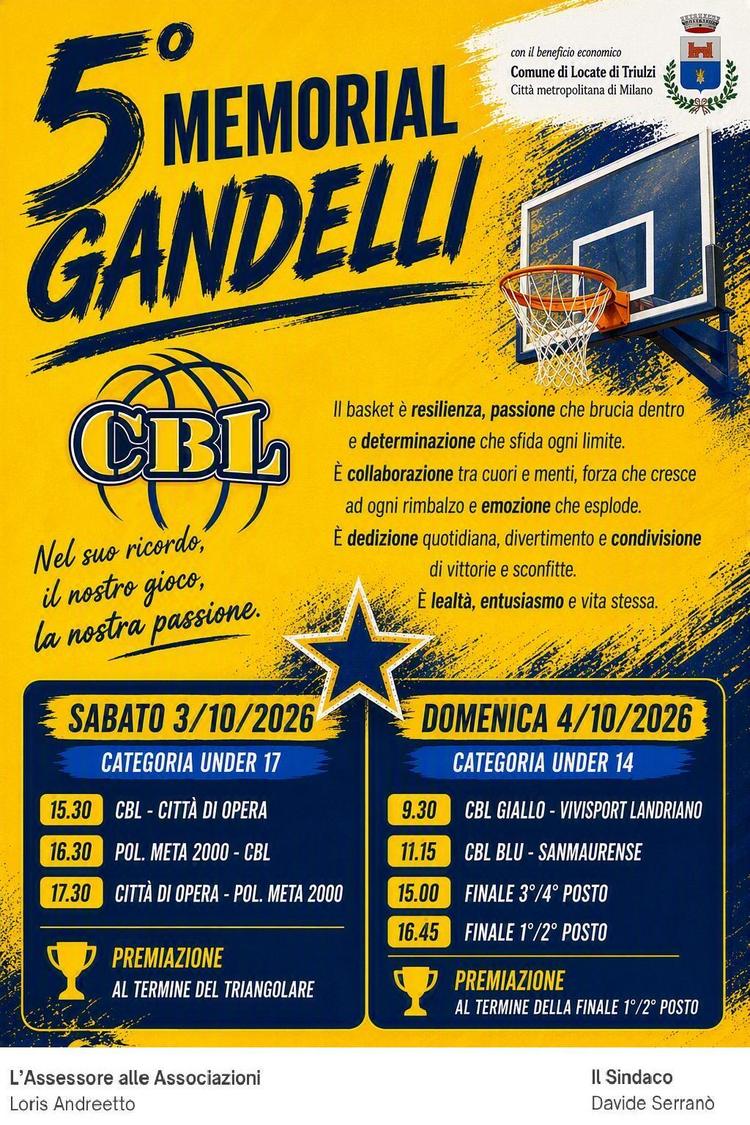 5° Memorial Gandelli