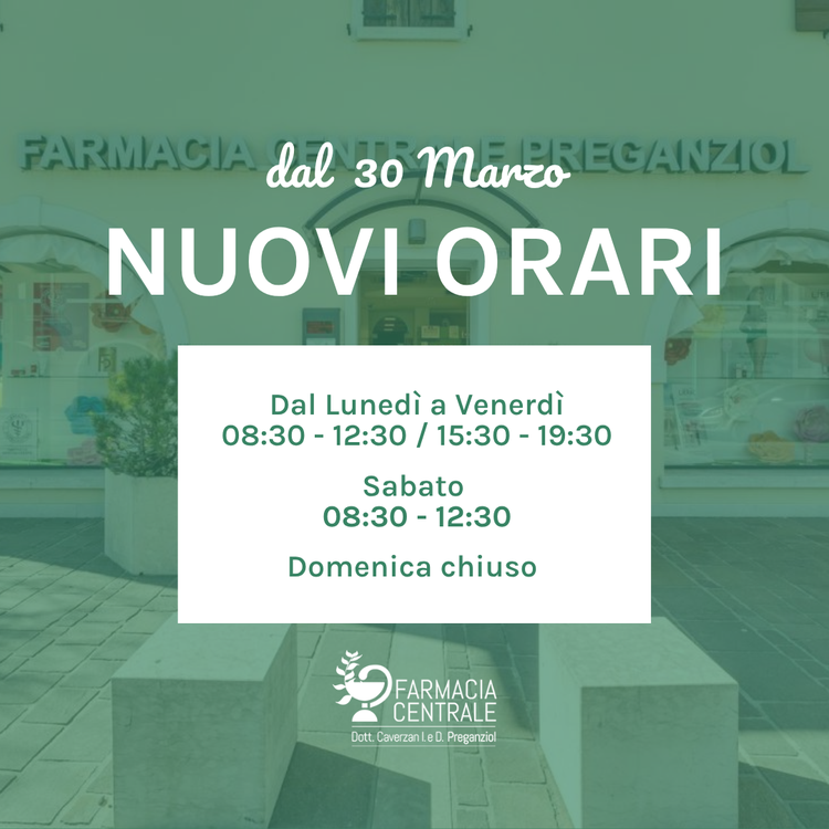 Nuovo orario primaverile