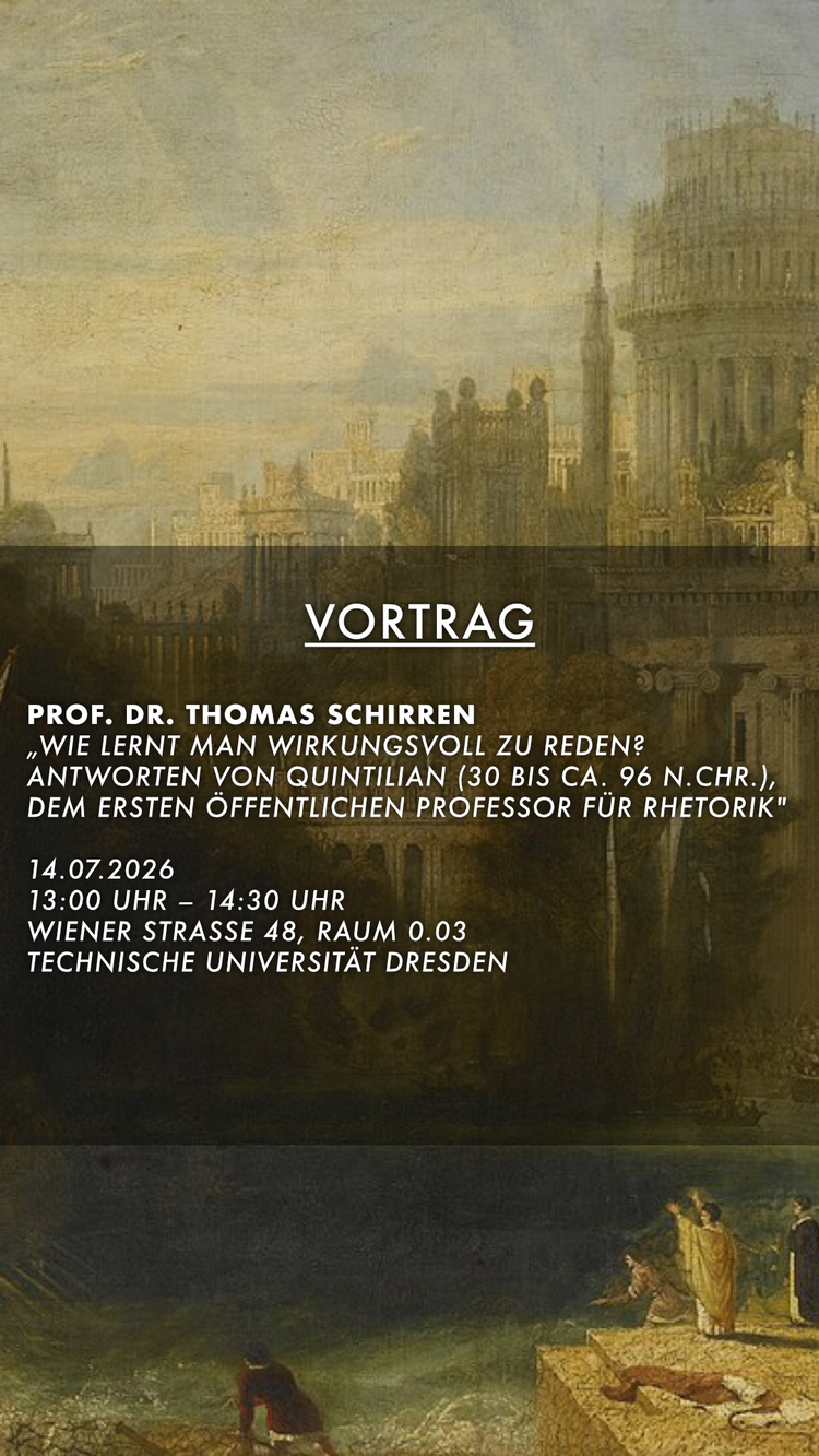 Wie lernt man wirkungsvoll zu reden? Antworten von Quintilian, dem ersten öffentlichen Professor für Rhetorik