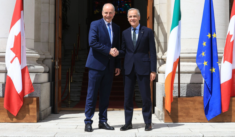 Taoiseach describes Mark Carney's rise to position of Canadian PM as 'the story of Ireland itself'
