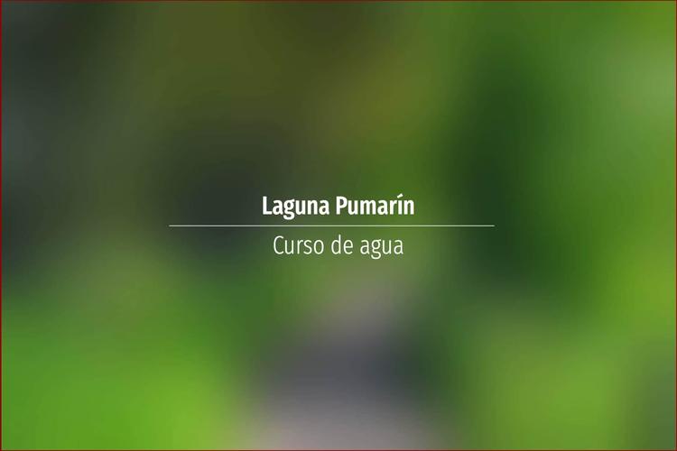 Laguna Pumarín