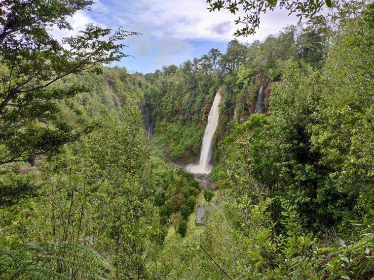Cascadas de Tocoihue en Dalcahue, Chiloé, Sur de Chile