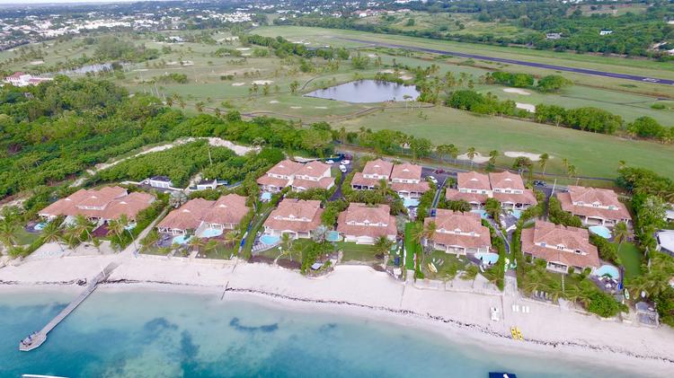 Nouvelle plage des Villas Boubou par drone