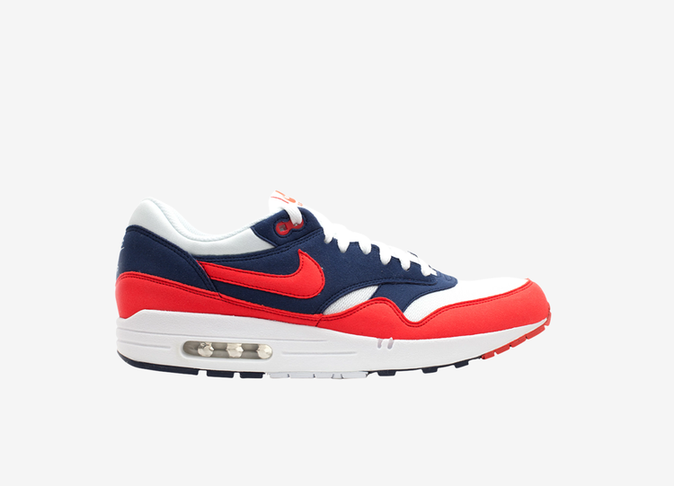 NIKE Air Max 1 Midnight Navy Red