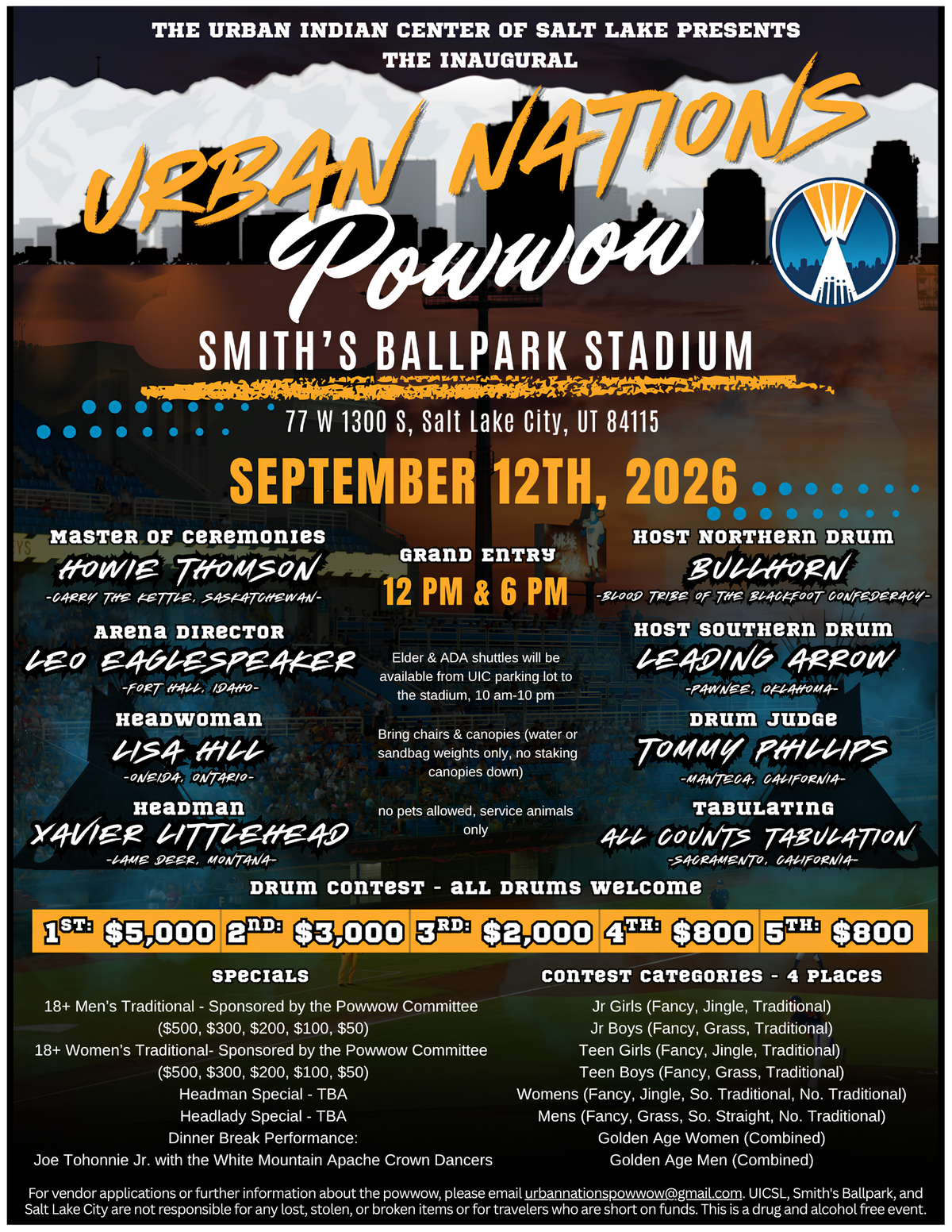 🎉 Inaugural Urban Nations Powwow!