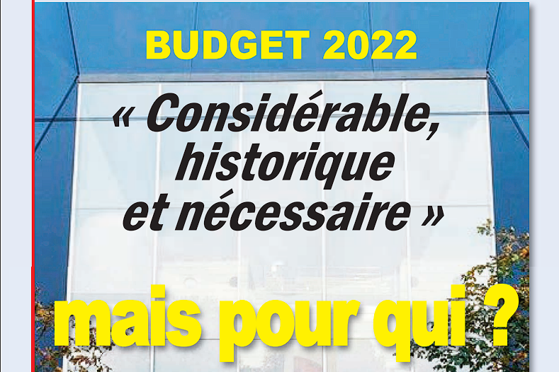 Le Travailleurs de l'Etat n°16 - Octobre 2021