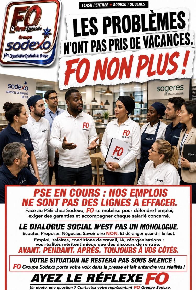 Flash info Les problémes n'ont pas pris de vacances