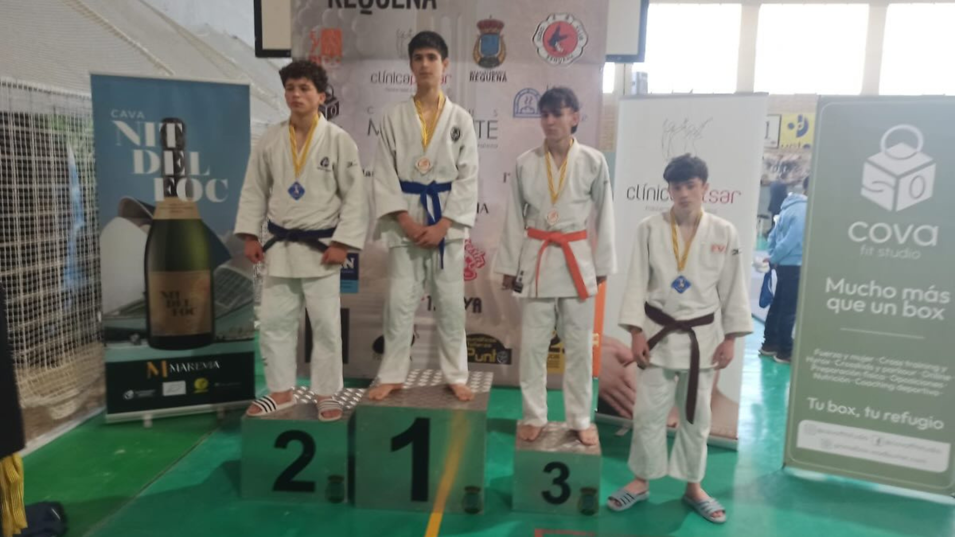 El Club Deportivo Algar regresa de Requena con seis medallas en la Copa Federación de judo