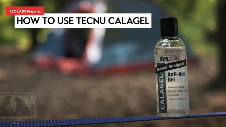 How to use Tecnu Calagel Anti-itch Gel